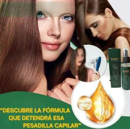 ELHOE HAIR™ – Suero Potenciador para el Crecimiento Capilar