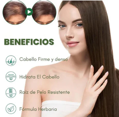 ELHOE HAIR™ – Suero Potenciador para el Crecimiento Capilar