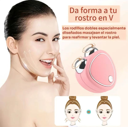 Afinador Facial: Masajeador con Micro Corriente