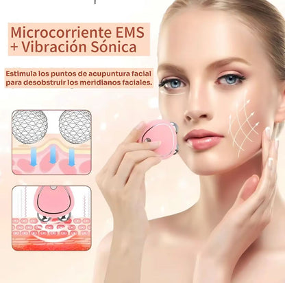 Afinador Facial: Masajeador con Micro Corriente